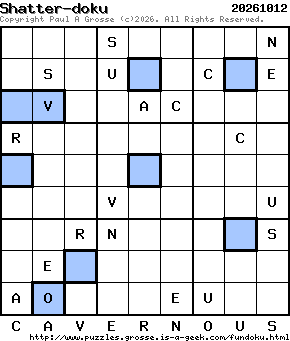 Puzzle shown is for 20261012.