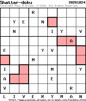 Puzzle shown is for 20261024.