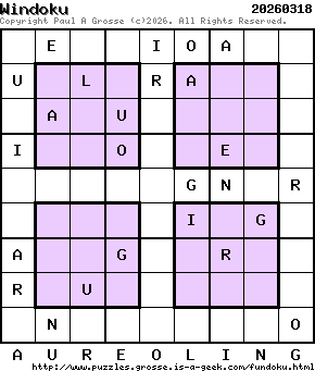 Puzzle shown is for 20260318.