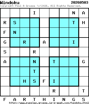 Puzzle shown is for 20260503.