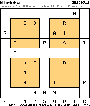 Puzzle shown is for 20260512.