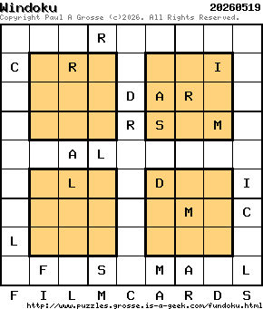 Puzzle shown is for 20260519.