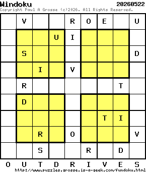 Puzzle shown is for 20260522.