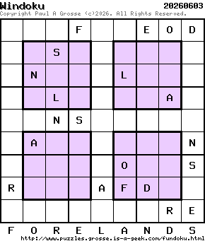 Puzzle shown is for 20260603.