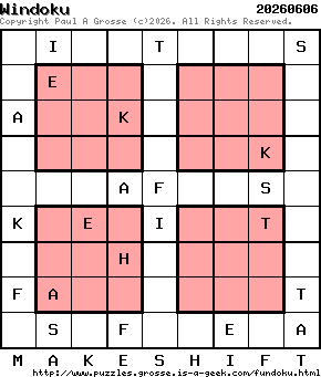 Puzzle shown is for 20260606.