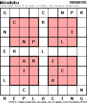 Puzzle shown is for 20260725.