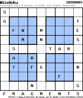 Puzzle shown is for 20260803.