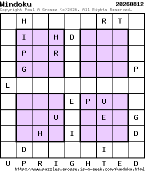 Puzzle shown is for 20260812.