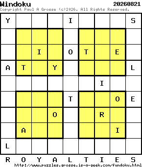 Puzzle shown is for 20260821.