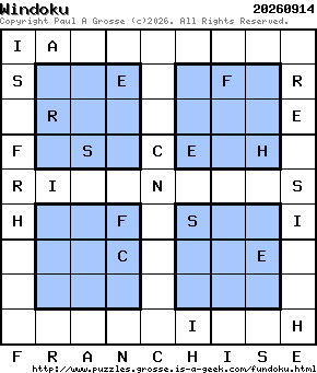 Puzzle shown is for 20260914.