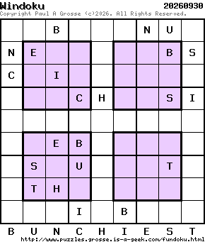 Puzzle shown is for 20260930.