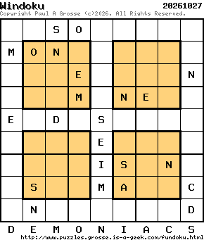 Puzzle shown is for 20261027.