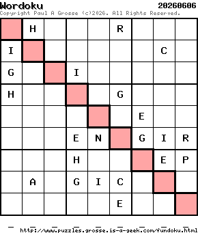 Puzzle shown is for 20260606.