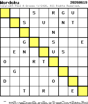 Puzzle shown is for 20260619.