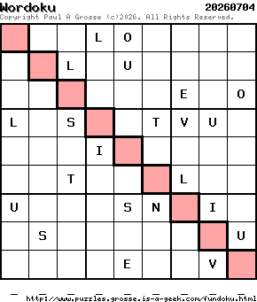 Puzzle shown is for 20260704.