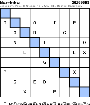 Puzzle shown is for 20260803.
