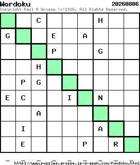 Puzzle shown is for 20260806.