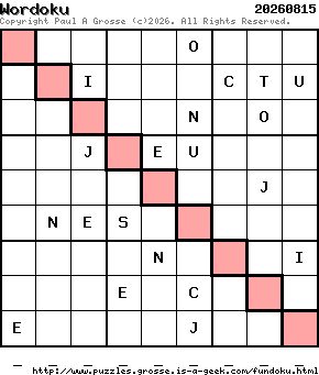 Puzzle shown is for 20260815.