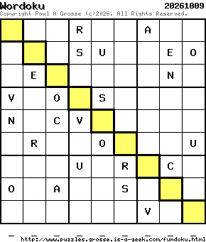 Puzzle shown is for 20261009.