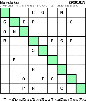 Puzzle shown is for 20261015.