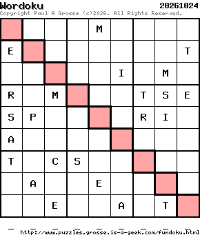 Puzzle shown is for 20261024.